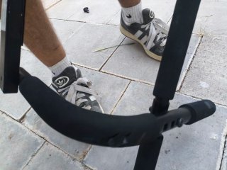 Barras de dominadas y flexiones