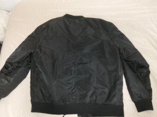 Cazadora Bomber Negra Primark Talla M