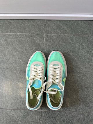Zapatillas Nike Verdes y Blancas