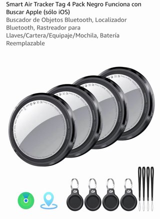 4 Smart Tracker Tag Localizador iOS Buscar Apple