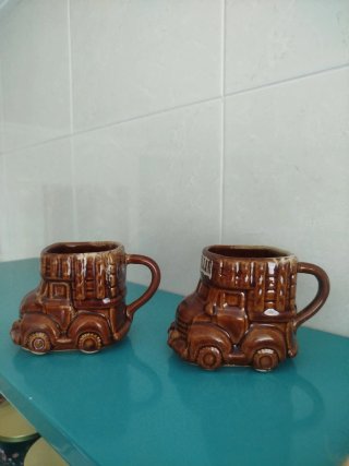 Tazas Cafeteras Colombianas Pueblito Paisa y Medel