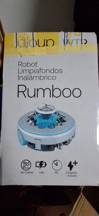 Robot Limpiafondos Rumboo Inalámbrico
