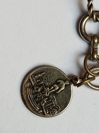 Bracciale artigianale con monete