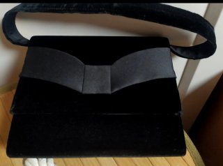 Bolso fiesta terciopelo vintage