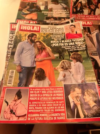 Lote 6 Revistas Hola España