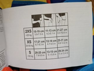 Protezioni Oxelo Bambino XS