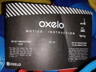 Protezioni Oxelo Bambino XS