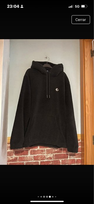 Sudadera borreguito negra