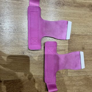 Calleras y muñequeras Velites rosas talla L