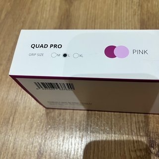 Calleras y muñequeras Velites rosas talla L