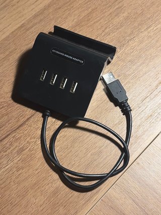 Adaptador USB Teclado y Ratón Consola
