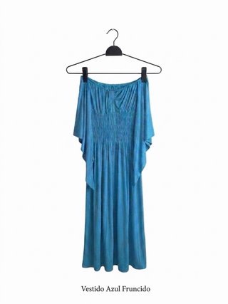 Mono palazzo azul mujer