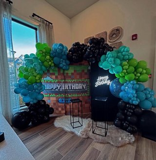 Decoración con globos