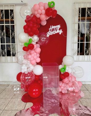 Decoración con globos