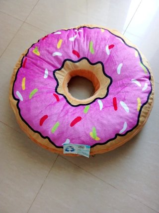 Peluche Donut Rosa Grande 60cm