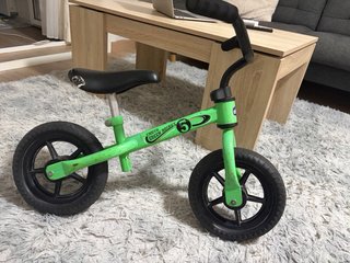 Bicicleta de equilibrio verde Chicco