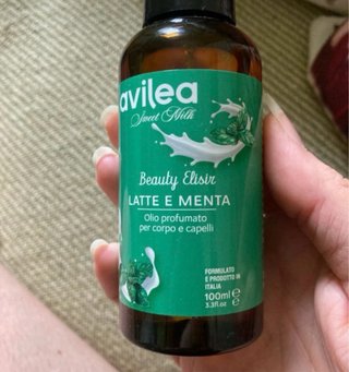 Avilea Olio Corpo e Capelli Latte e Menta