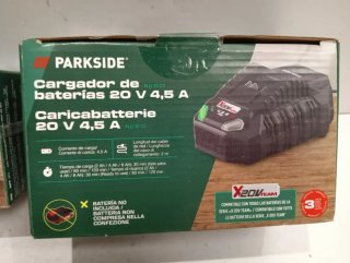Radial Parkside X20V TEAM con cargador y baterías