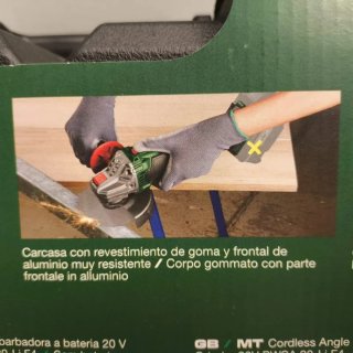 Radial Parkside X20V TEAM con cargador y baterías