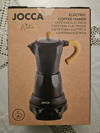 Cafetera Eléctrica Jocca Nature 6 Tazas