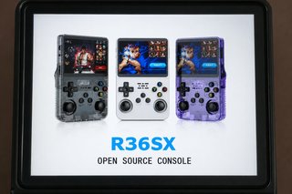 Consola Retro R36S Negra Nueva