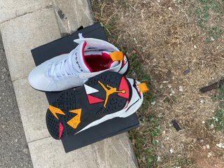 Zapatillas Jordan 7 Retro Raptors Talla 42