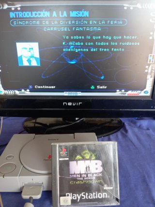 🇪🇦 Juego PS1 Men in Black: Crashdown