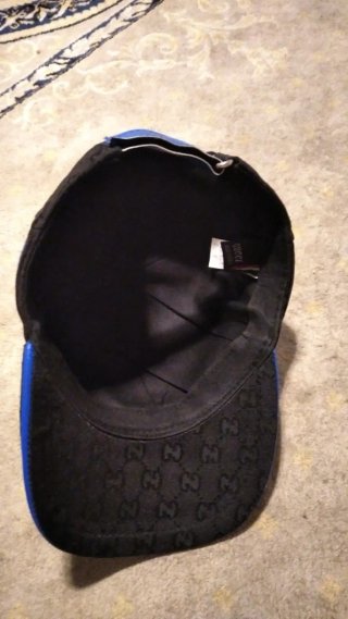 Gorra Negra y Azul