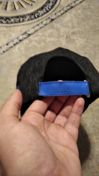 Gorra Negra y Azul