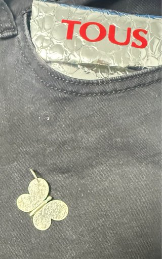 Conjunto Mariposas Tous Original Plata