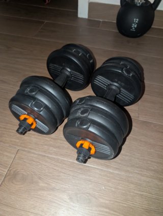 Mancuernas Ajustables 10kg (x2)