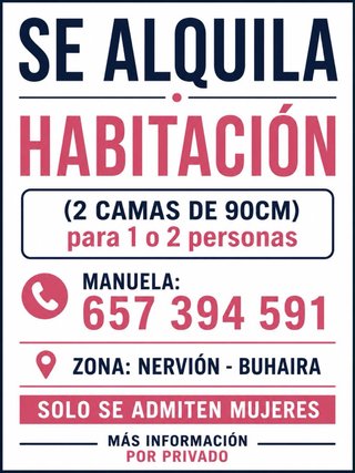 Alquiler habitacion