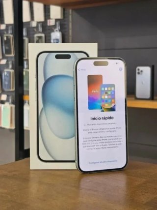 IPHONE 15 128GB AZUL BATERIA 100%