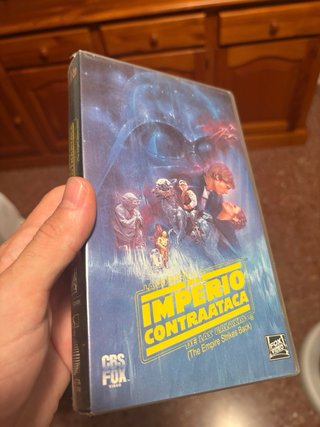 3 VHS Star Wars: Trilogía Original