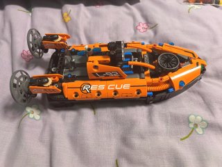 LEGO Technic 42120 Hovercraft Rescate 2en1