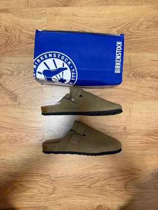 Zuecos Birkenstock Marrones