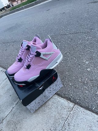 Zapatillas Jordan Nuevas Caja Rosa Blanco