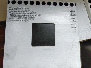 Suelo vinilo adhesivo imitación piedra