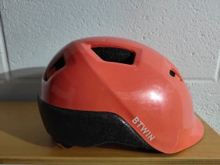Casco Bici Infantil B'TWIN Naranja