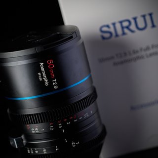 (Nuevo) Sirui 50mm T2.9 1.6x Anamórfico Sony FE FF