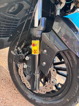 Wottan Storm 125 Maxi-scooter Negra