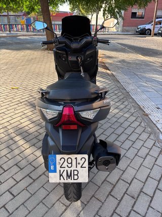 Wottan Storm 125 Maxi-scooter Negra