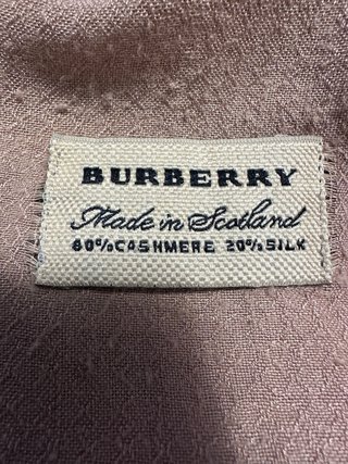 Bufanda Burberry Cachemir Lino Beige