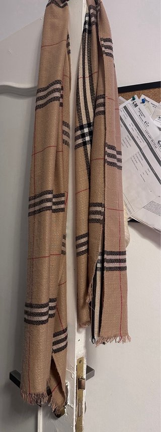 Bufanda Burberry Cachemir Lino Beige