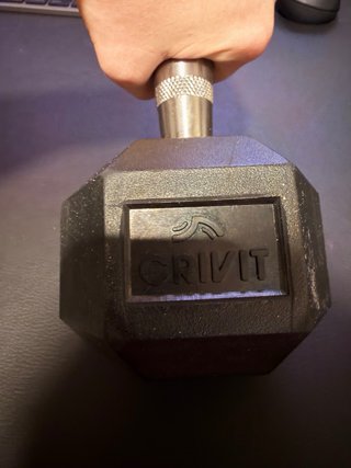 Mancuernas CRIVIT 5 kg - Pareja (10 kg)