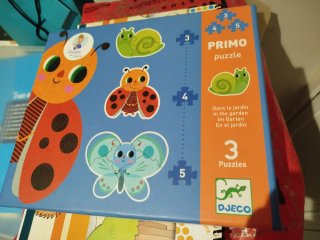 Puzzles de la marca Janod y Djeco.