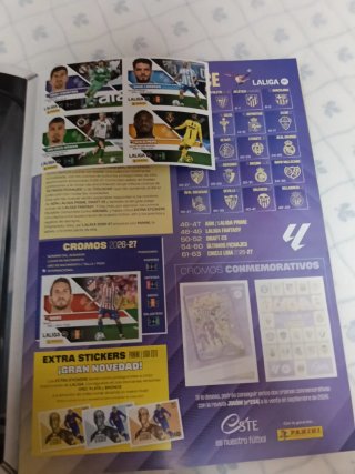 Álbum Cromos La Liga 2026-27 Panini