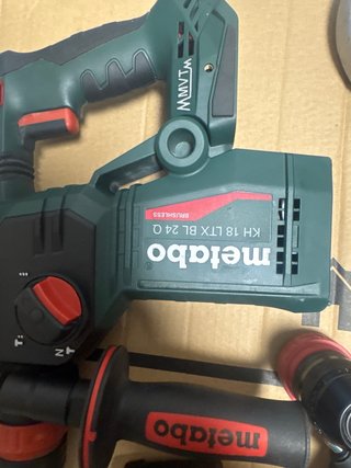 Kit Metabo Taladro, Amoladora y Rotomartillo