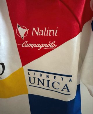 Maillot Ciclismo Vintage Banesto Nalini Campagnolo