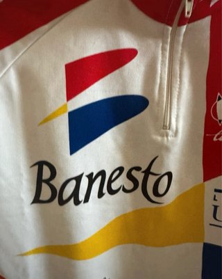 Maillot Ciclismo Vintage Banesto Nalini Campagnolo